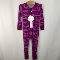 Size 18-24m: Little Sleepies Purple Camp 1pc PJs -NEW W/Tag