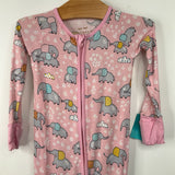 Size 12-18m: Little Sleepies Pink Elephant 1pc PJs