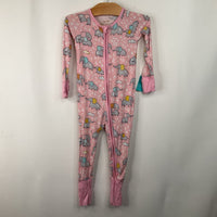 Size 12-18m: Little Sleepies Pink Elephant 1pc PJs