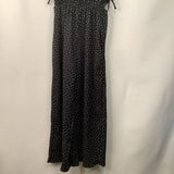 Size 9: Zara Black/White Polka Dots Cap Sleeve Romper