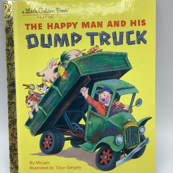 Little Golden Book Dump Truck (hardcover)
