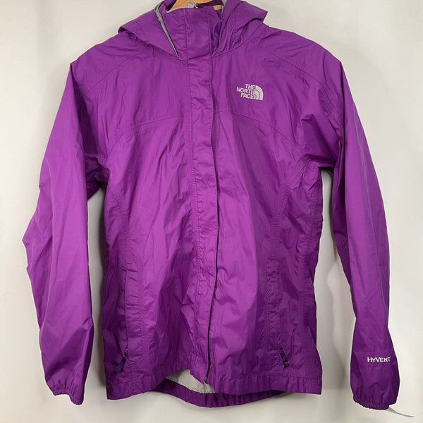 Size 14-16: The North Face Purple Rain Coat