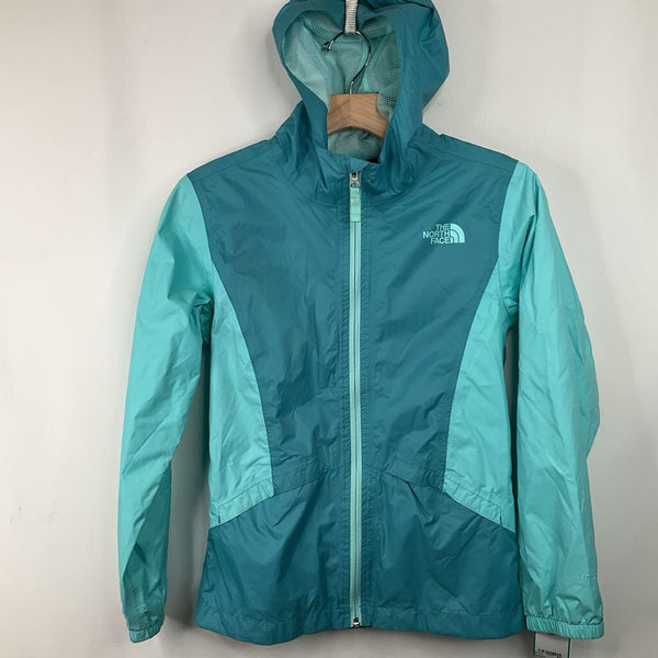 Size 10-12: The North Face Blue Rain Coat