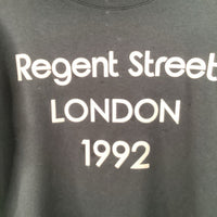 Size 13-14: Zara Grey "Regent Street London" Sweater-REDUCED
