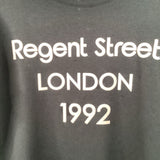Size 13-14: Zara Grey "Regent Street London" Sweater-REDUCED