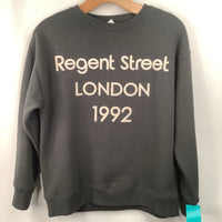 Size 13-14: Zara Grey "Regent Street London" Sweater-REDUCED