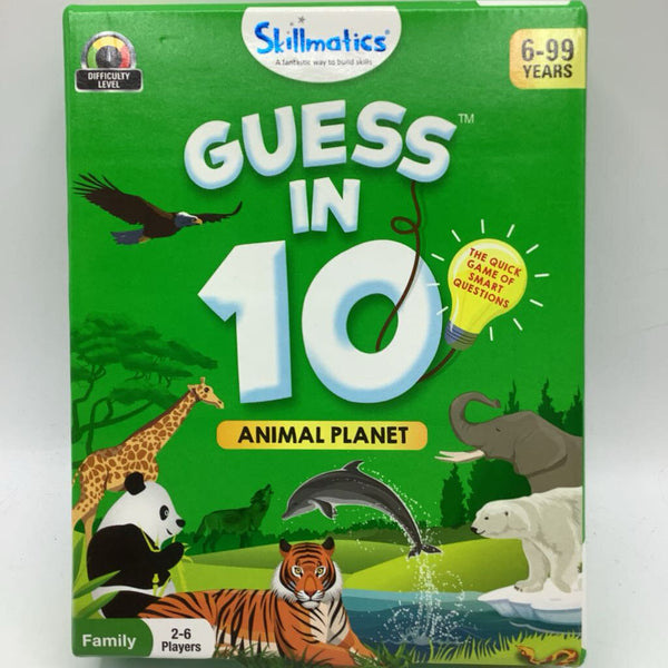 Skillmatics Guess in 10 Animal Planet