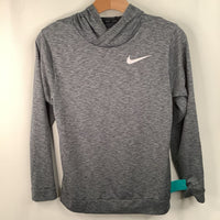 Size 14: Nike Grey Heathered Light Athletic Hoodie