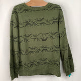 Size 6-7: Cat & Jack Green Dinosaur Sweater