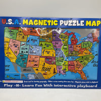 USA Magnetic Puzzle Map
