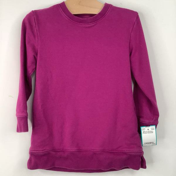 Size 4: Primary Purple Sweater