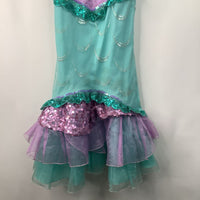 Size 5-6: Disney Ariel The Little Mermaid 1pc Costume -REUDCED