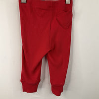 Size 6-12m: Gap Red Ribbed Pants