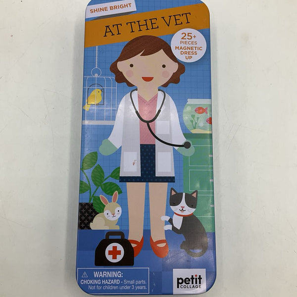 Petit Collage At The Vet Magnetic Dress Up Set