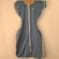Size S: Love To Dream Blue Swaddle