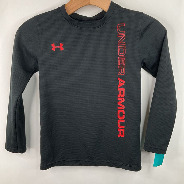 Size 7: Under Armour Black Athletic Long Sleeve Shirt