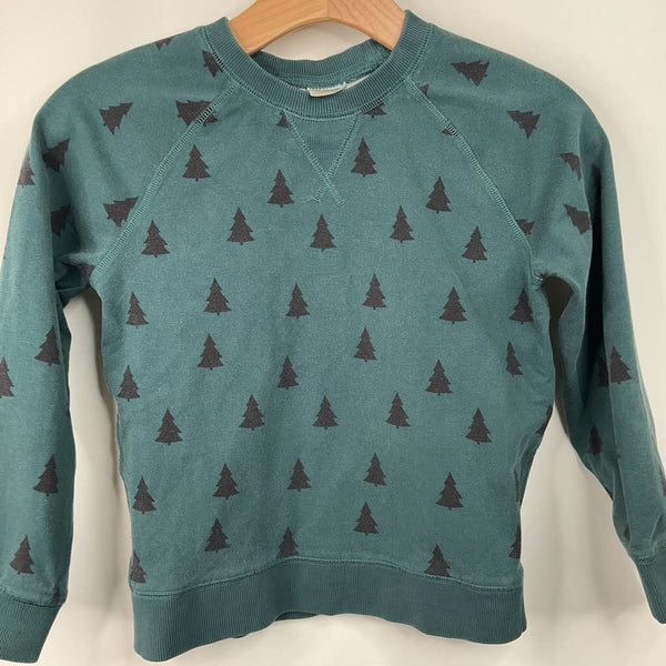 Size 8 (130): Hanna Andersson Green Trees Sweater