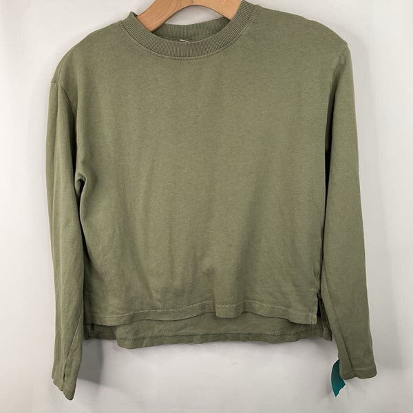 Size 13-14: Zara Green Long Sleeve Shirt