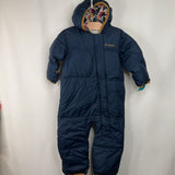 Size 18-24m: Columbia Blue Fleece Lined Bunting