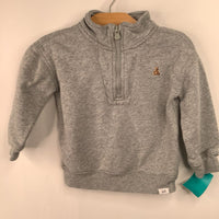 Size 18-24m: Gap Grey Fuzzy Lined Sweater