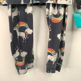 Size 3: Gap Blue Unicorn Print 2pc PJs