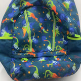 Lands End Blue Dinosaur Print Backpack