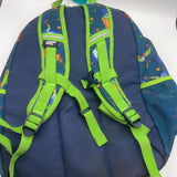 Lands End Blue Dinosaur Print Backpack