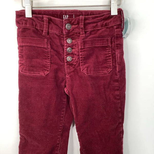 Size 6: GAP Red Flared Corduroy Pants