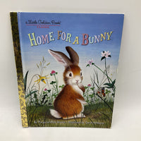 A Little Golden Book: Home For A Bunny (hardcover)