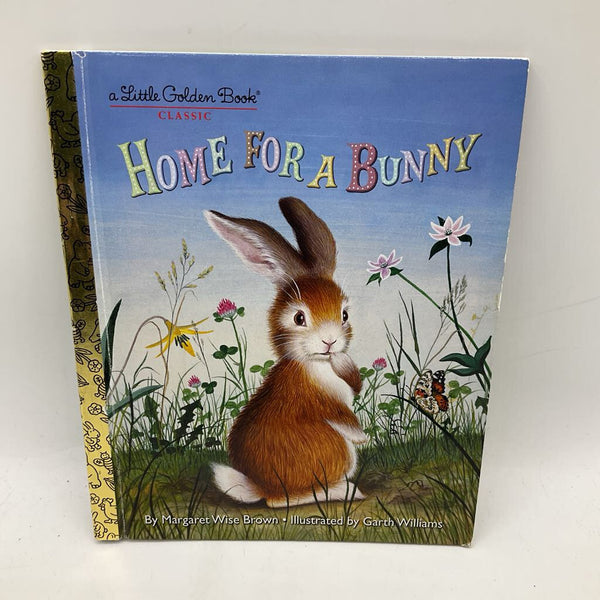 A Little Golden Book: Home For A Bunny (hardcover)