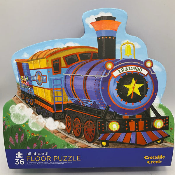 Crocodile Creek All Aboard 36pc Puzzle