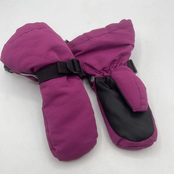 Size S: Jan & Jul Purple Snow Mittens