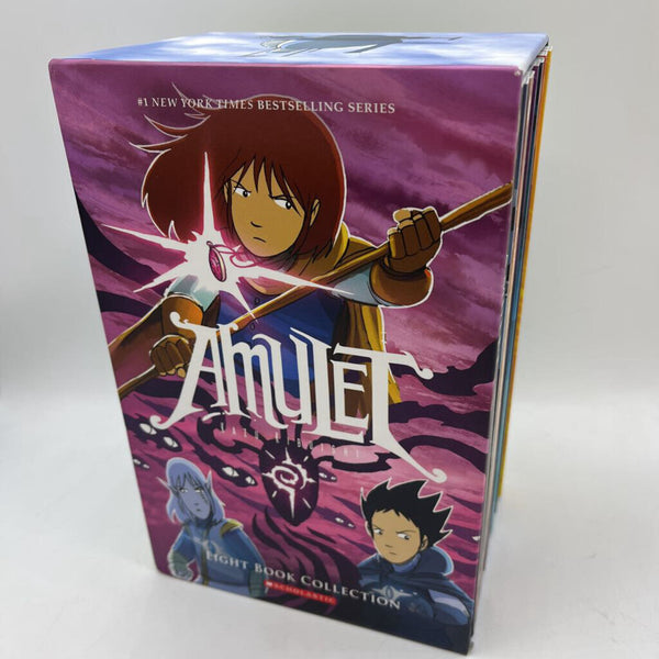 Amulet 8 Book Box Set (paperback)