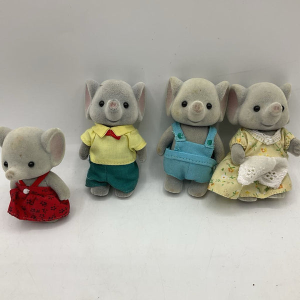 Calico Critters Elephant 4pc Family