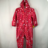 Size 18-24m:Columbia Pink Wilderness Print Fleece Bunting