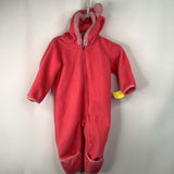 Size 6-12m: Columbia Pink Fleece Bunting