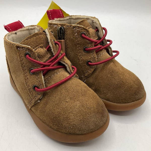 Size 6: Ugg Brown Zip-Up Booties