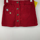 Size 3-4: Mini Boden Harry Potter Red Corduroy Skirt