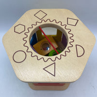Hape Wooden Shake-n-Match Shape Sorter Toy (Retail $85.00)
