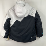 Size 5: Obermeyer White/Black/Pink Winter Coat