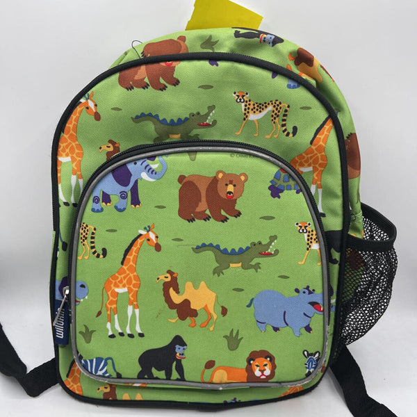 Wildkin Green Safari Animal Back Pack