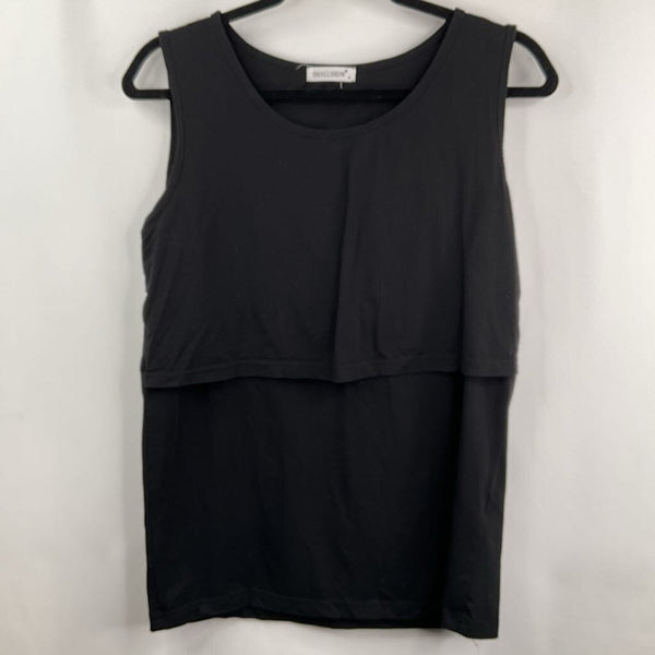 Size M: Smallshow Black Nursing Tank