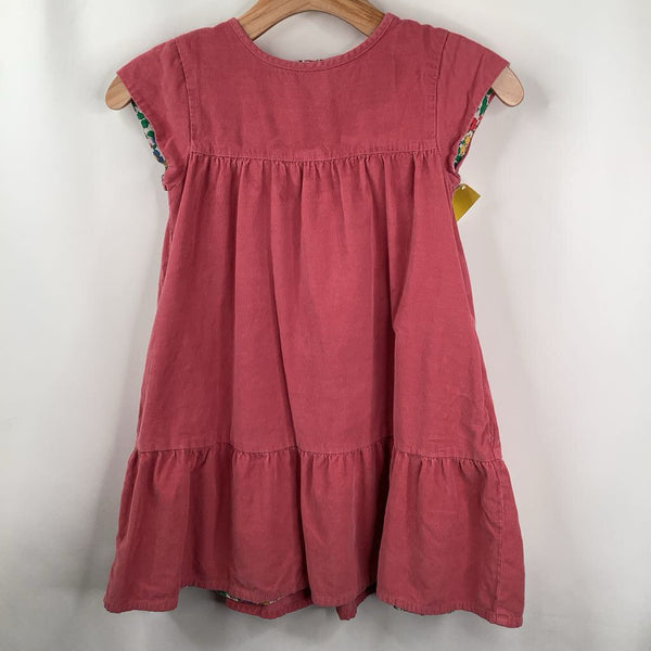 Size 7-8: Mini Boden Pink Short Sleeve Dress