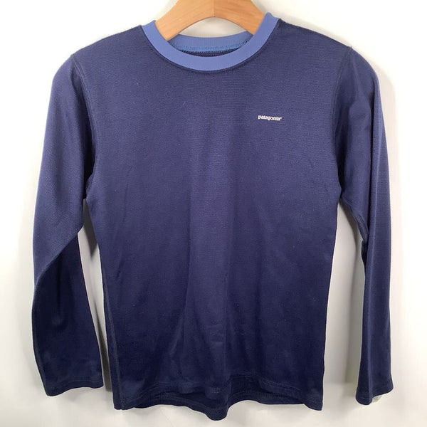 Size 14-16: Patagonia Blue Base Layer Shirt