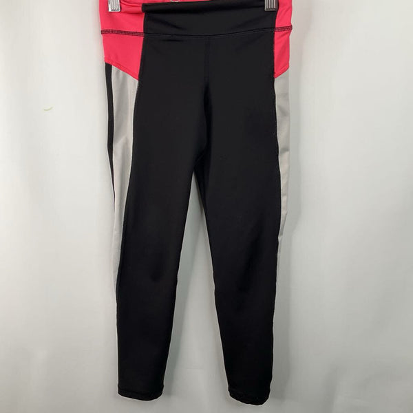Size 6-7: Old Navy Pink/Black Leggings
