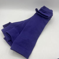 Size L: Purple Shin Guard 4pc Cover Sleeves