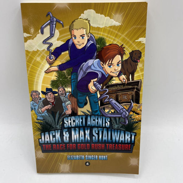 Secret Agents Jack & Max Stalwart: The Race For The Gold Rush Treasure (paperback)