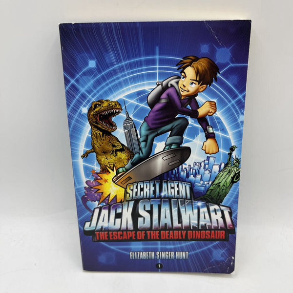 Secret Agents Max Stalwart: The Escape Of The Deadly Dinosaur (paperback)
