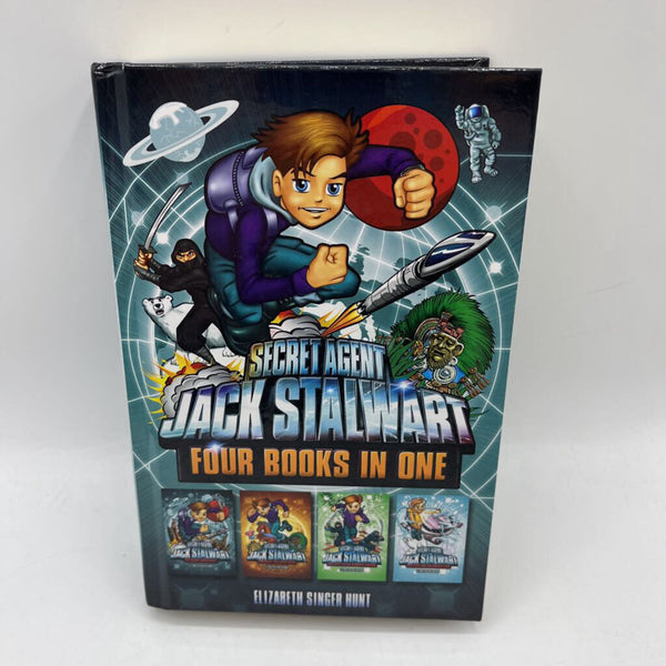 Secret Agents Max Stalwart: Four Books In 1(hardcover)