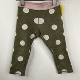 Size 2: Tucker + Tate Green/White Polka Dot Knitted Pants